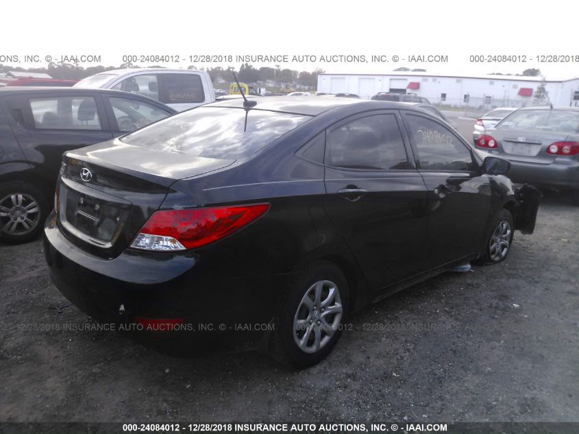 2013 HYUNDAI ACCENT GLS KMHCT4AE7DU326863