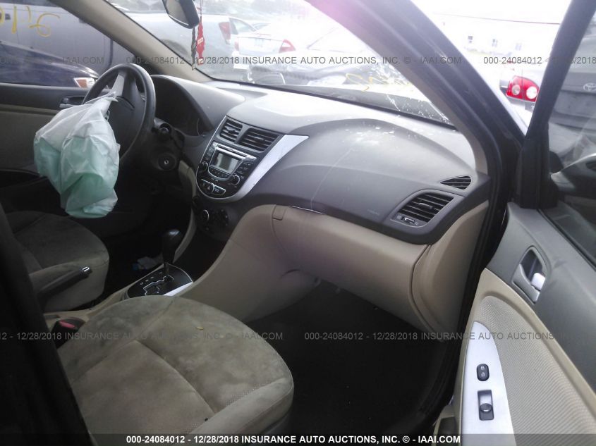 2013 HYUNDAI ACCENT GLS KMHCT4AE7DU326863
