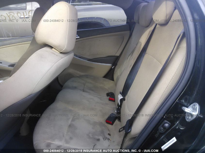 2013 HYUNDAI ACCENT GLS KMHCT4AE7DU326863