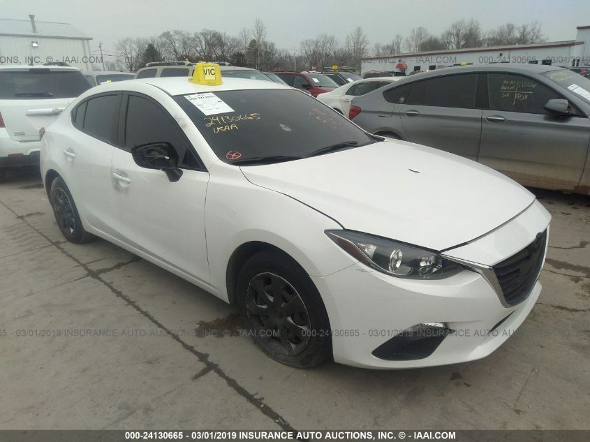 2016 MAZDA MAZDA3 I SPORT 3MZBM1T74GM296964