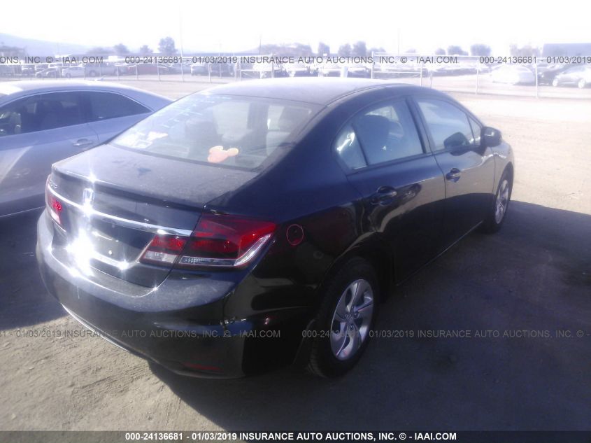 2013 HONDA CIVIC LX 19XFB2F5XDE209973