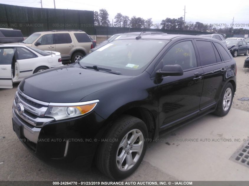 2014 FORD EDGE SEL 2FMDK3J99EBA93435