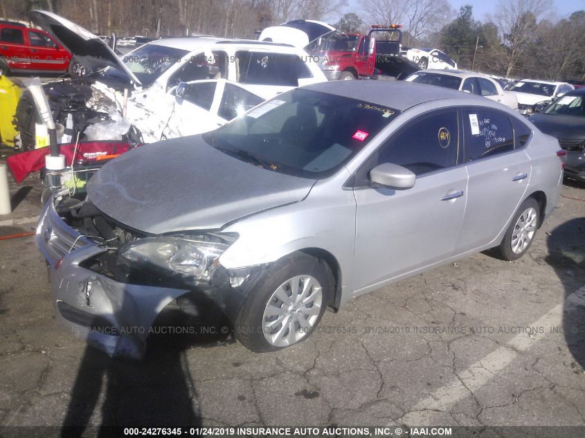 2014 NISSAN SENTRA S/SV/SR/SL 1N4AB7AP4EN854752