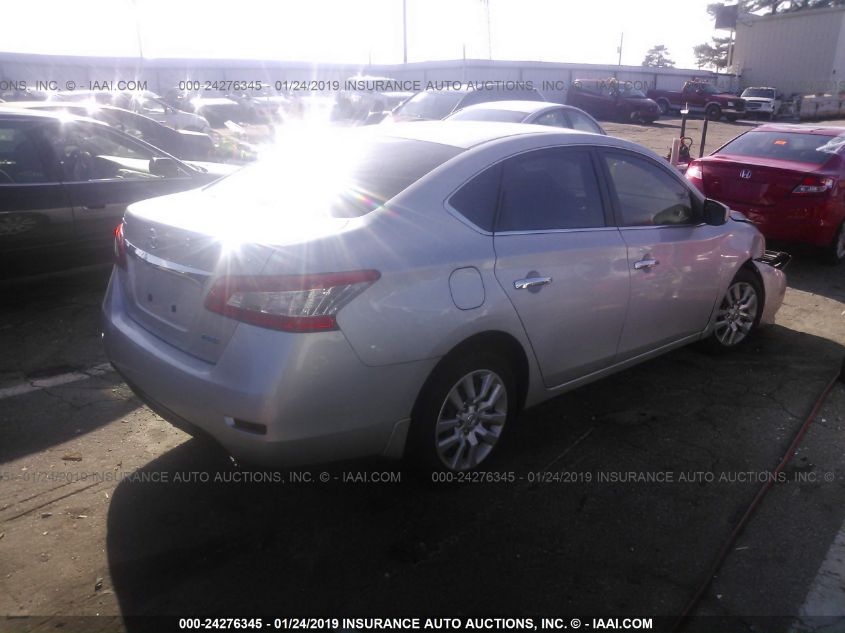 2014 NISSAN SENTRA S/SV/SR/SL 1N4AB7AP4EN854752