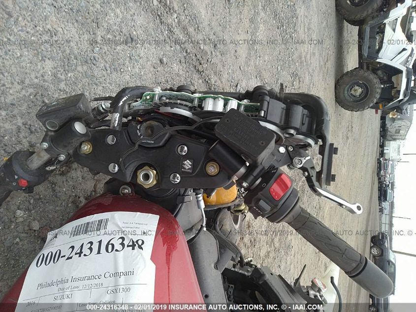 2016 SUZUKI GSX1300 RA JS1GX72B1G2100361