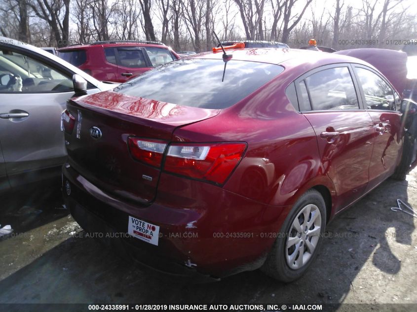 2015 KIA RIO LX KNADM4A30F6505996