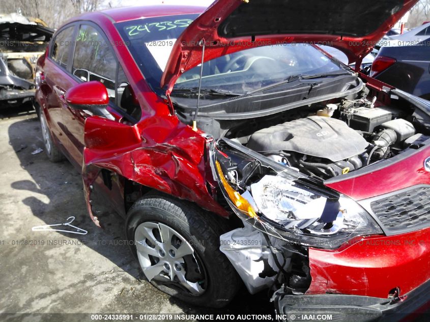 2015 KIA RIO LX KNADM4A30F6505996