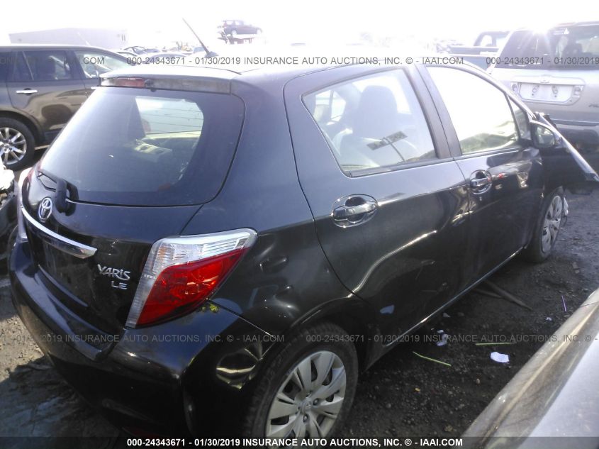 2013 TOYOTA YARIS L/LE/SE JTDKTUD31DD556196
