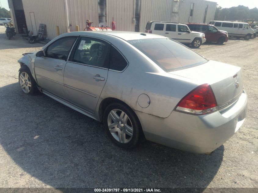 2013 CHEVROLET IMPALA LT 2G1WG5E3XD1126293