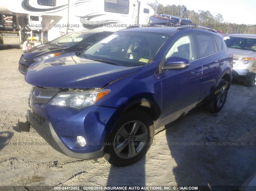 2015 TOYOTA RAV4 XLE 2T3RFREV8FW401704