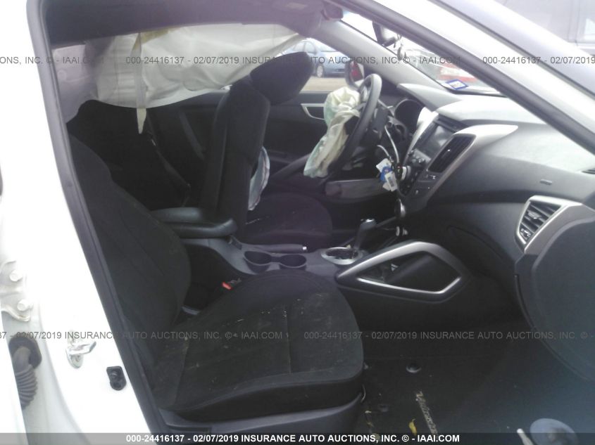2014 HYUNDAI VELOSTER KMHTC6AD3EU217921