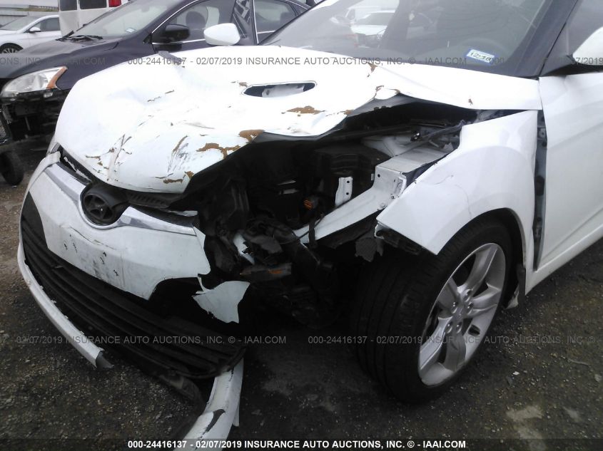 2014 HYUNDAI VELOSTER KMHTC6AD3EU217921