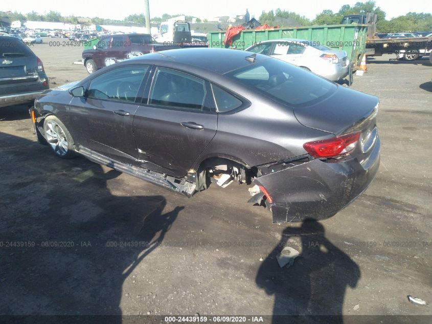 2015 CHRYSLER 200 S 1C3CCCDG9FN540539