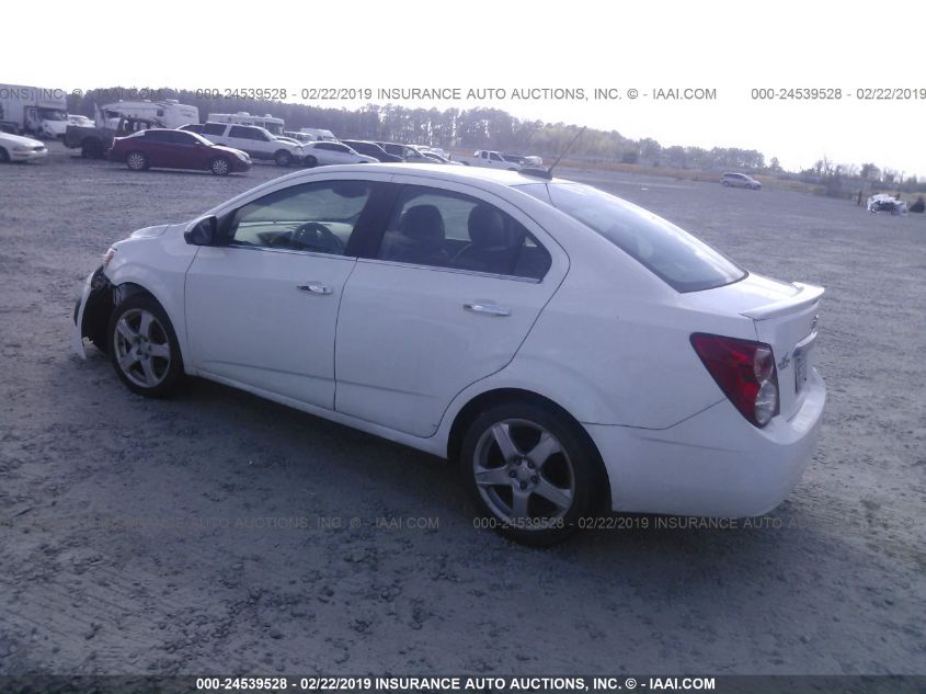 2015 CHEVROLET SONIC LTZ 1G1JE5SB6F4187112