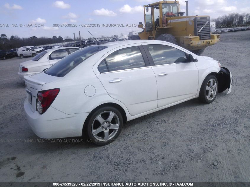 2015 CHEVROLET SONIC LTZ 1G1JE5SB6F4187112