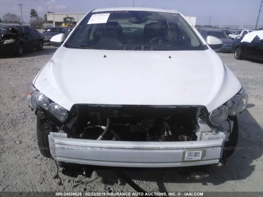 2015 CHEVROLET SONIC LTZ 1G1JE5SB6F4187112