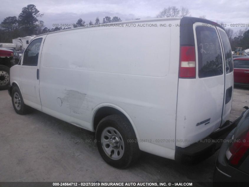 2014 CHEVROLET EXPRESS CARGO VAN 1GCSGAFX8E1111895