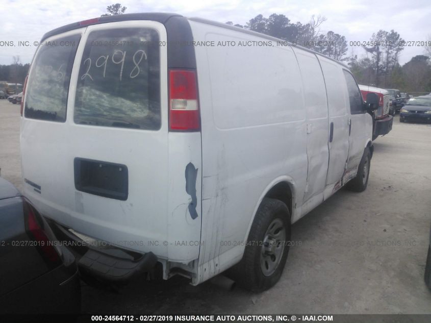 2014 CHEVROLET EXPRESS CARGO VAN 1GCSGAFX8E1111895