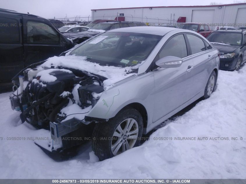 2014 HYUNDAI SONATA GLS 5NPEB4AC0EH931057