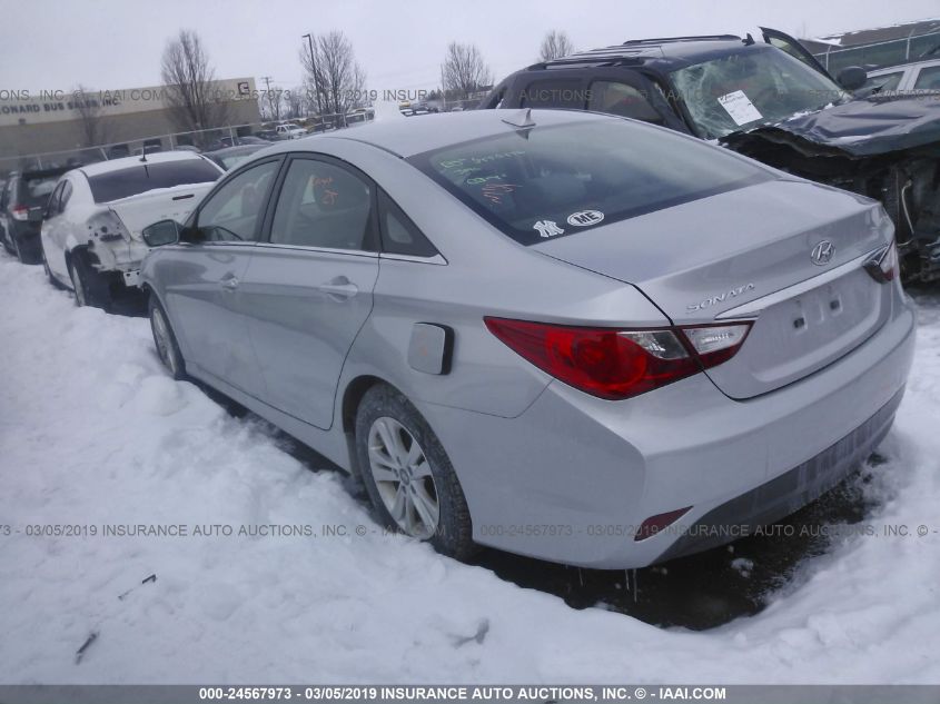 2014 HYUNDAI SONATA GLS 5NPEB4AC0EH931057