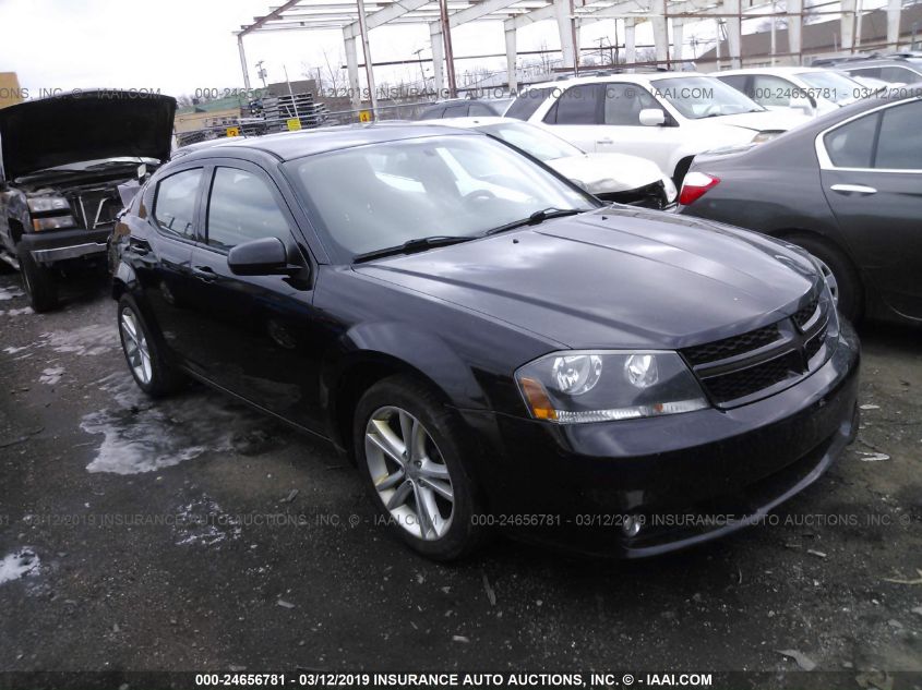 2013 DODGE AVENGER SXT 1C3CDZCB8DN548800