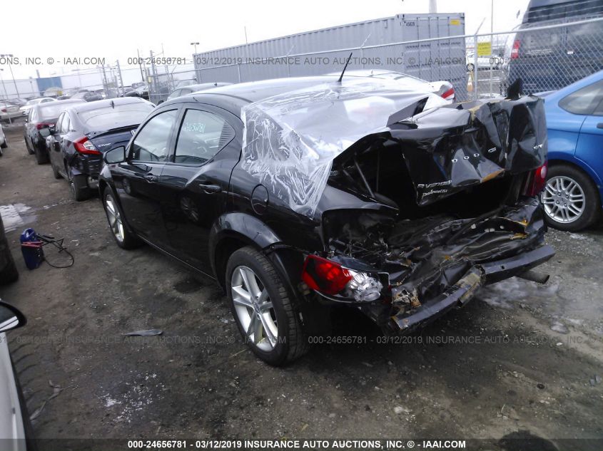 2013 DODGE AVENGER SXT 1C3CDZCB8DN548800