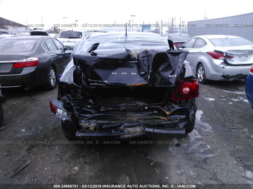 2013 DODGE AVENGER SXT 1C3CDZCB8DN548800