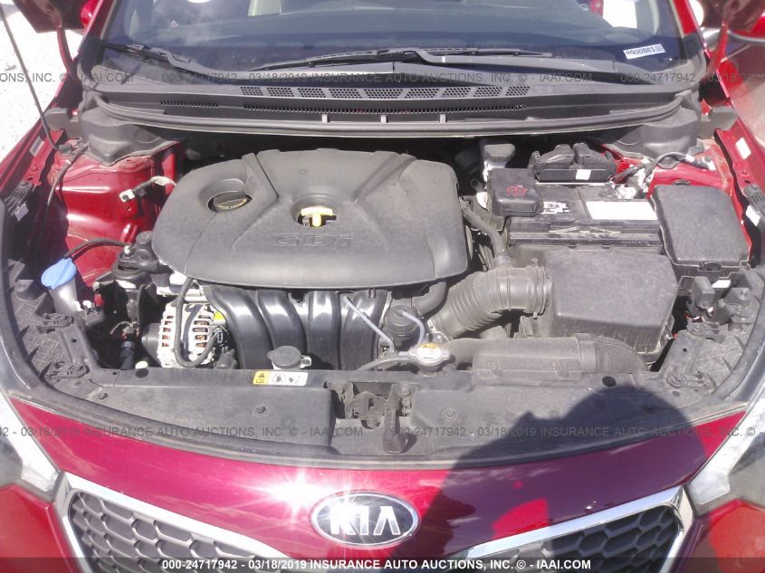 2014 KIA FORTE EX KNAFZ4A85E5205090