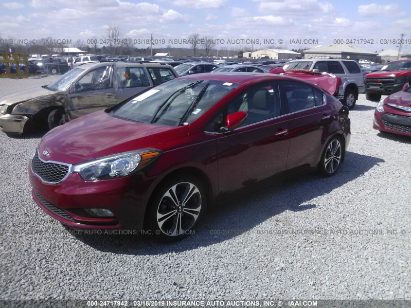 2014 KIA FORTE EX KNAFZ4A85E5205090