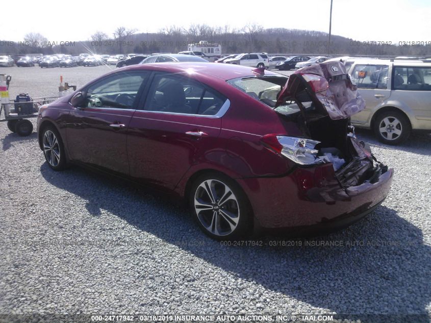 2014 KIA FORTE EX KNAFZ4A85E5205090
