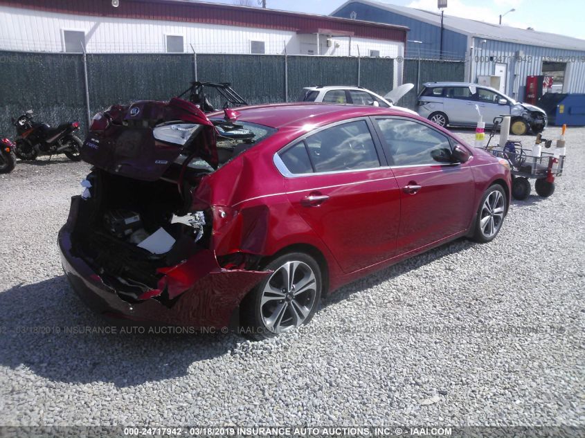 2014 KIA FORTE EX KNAFZ4A85E5205090