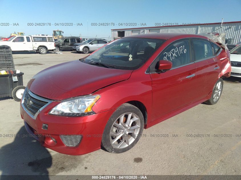 2014 NISSAN SENTRA S/SV/SR/SL 3N1AB7AP1EL625586
