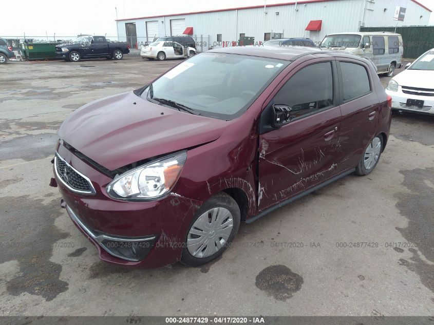 2018 MITSUBISHI MIRAGE ES ML32A3HJ6JH011112