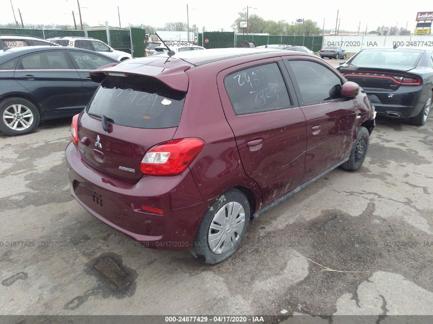 2018 MITSUBISHI MIRAGE ES ML32A3HJ6JH011112