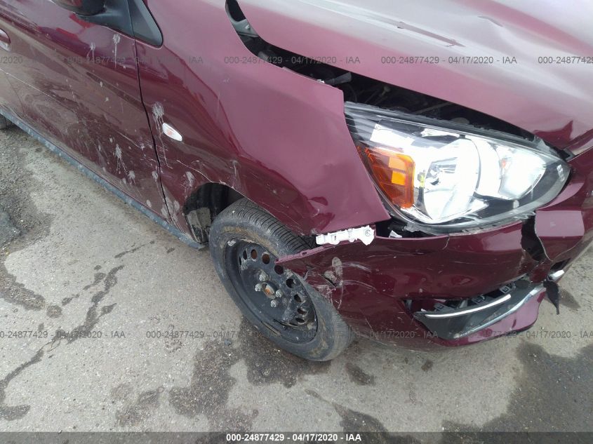 2018 MITSUBISHI MIRAGE ES ML32A3HJ6JH011112