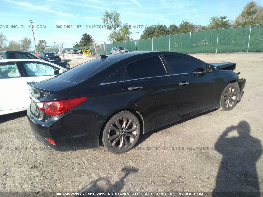 2014 HYUNDAI SONATA SE 5NPEC4AC4EH877727