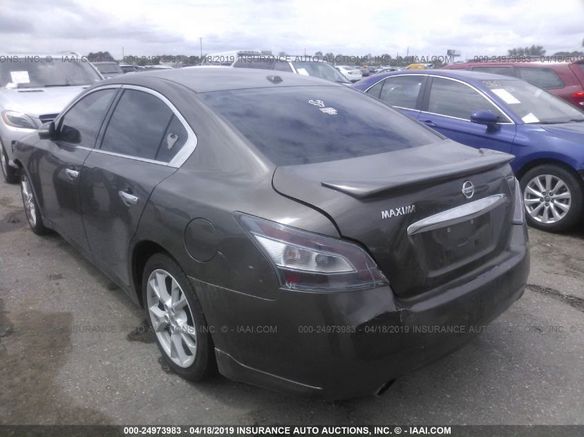2013 NISSAN MAXIMA S/SV 1N4AA5AP3DC813563