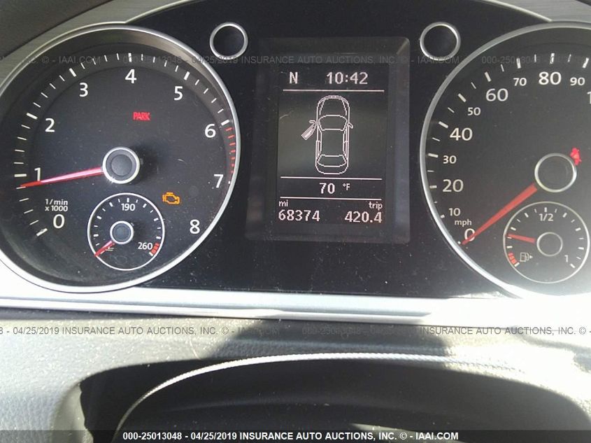 2013 VOLKSWAGEN CC SPORT WVWAN7AN5DE549145