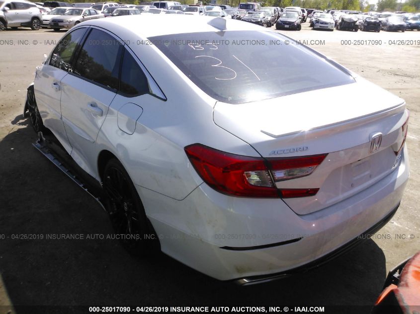 2018 HONDA ACCORD SEDAN SPORT 2.0T 1HGCV2F30JA017597