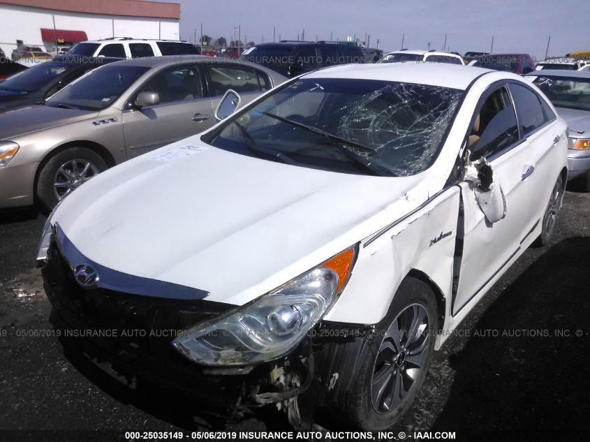 2013 HYUNDAI SONATA HYBRID HYBRID KMHEC4A44DA090254