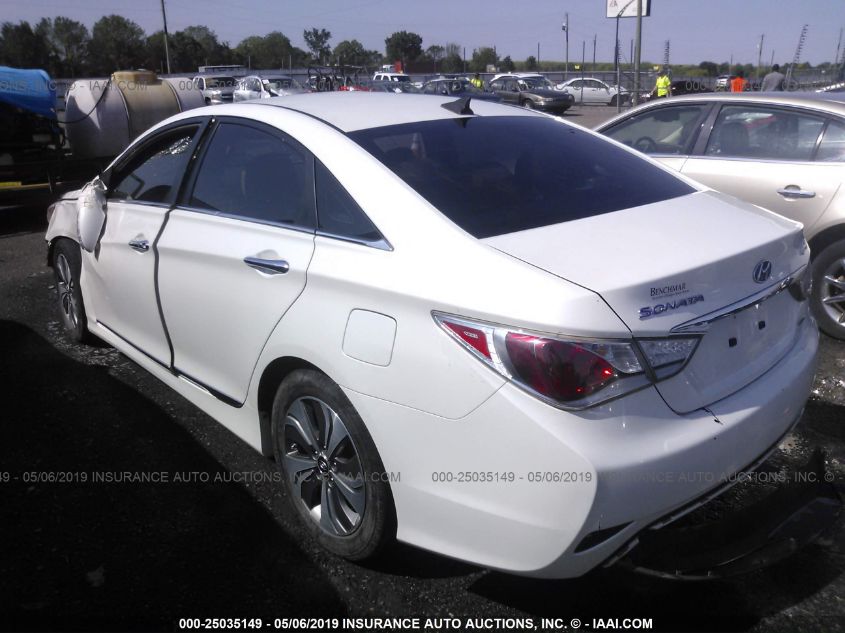 2013 HYUNDAI SONATA HYBRID HYBRID KMHEC4A44DA090254