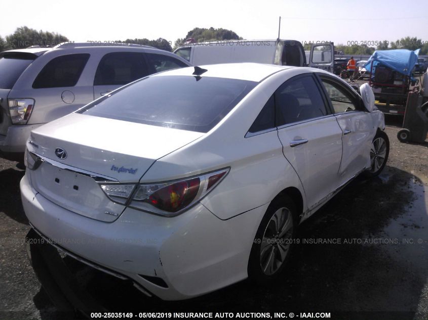 2013 HYUNDAI SONATA HYBRID HYBRID KMHEC4A44DA090254