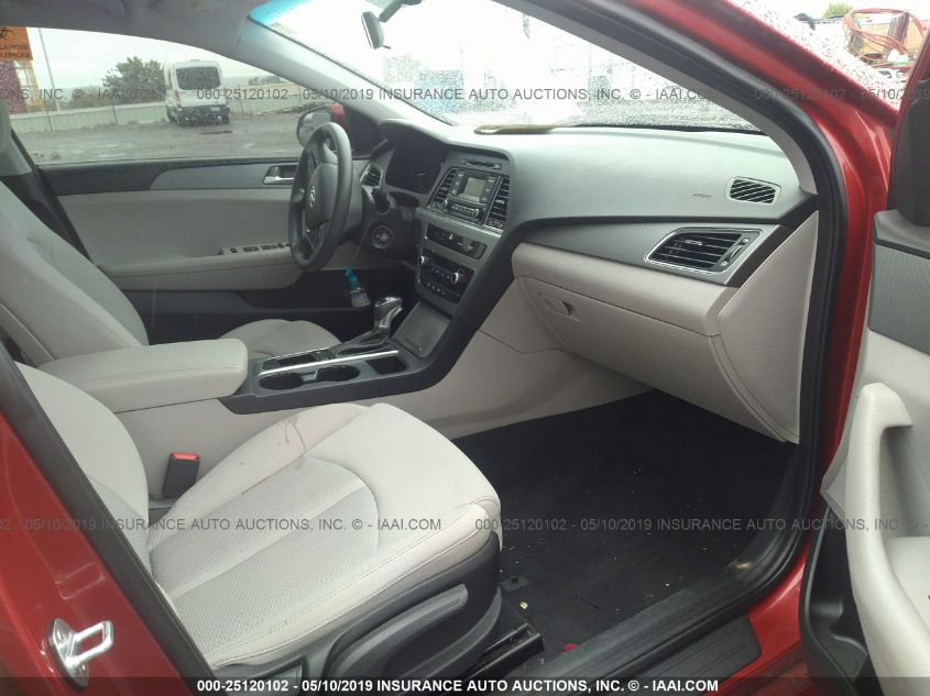 2017 HYUNDAI SONATA 2.4L 5NPE24AF5HH544678