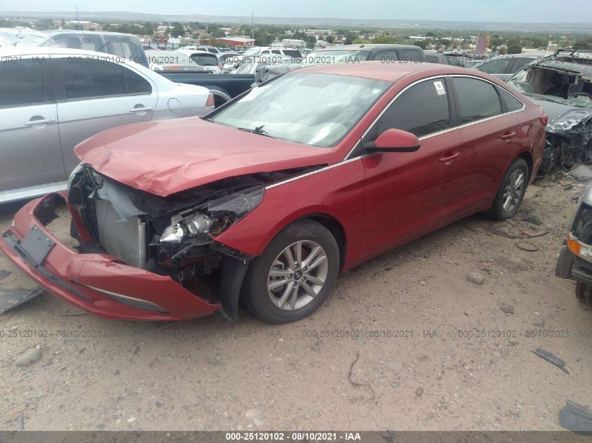 2017 HYUNDAI SONATA 2.4L 5NPE24AF5HH544678