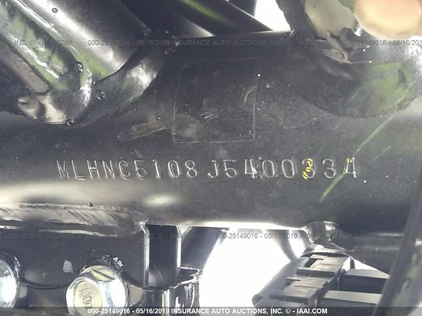 2018 HONDA CBR300 R MLHNC5108J5400334