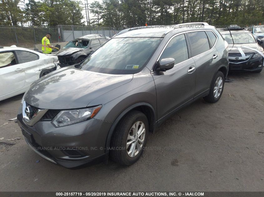 2015 NISSAN ROGUE SV KNMAT2MV3FP503826