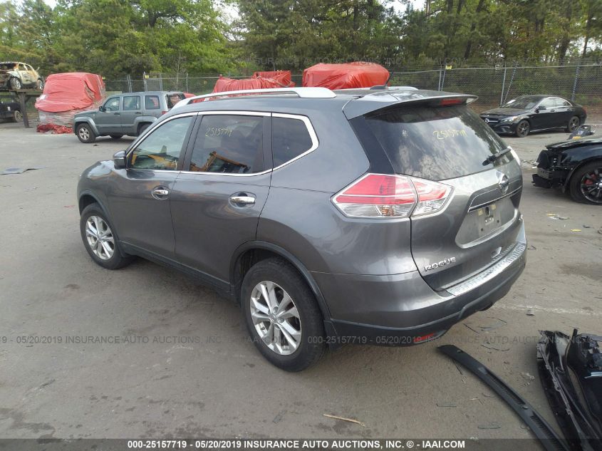 2015 NISSAN ROGUE SV KNMAT2MV3FP503826