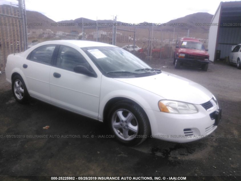 2004 Dodge Stratus Se For Auction Iaa