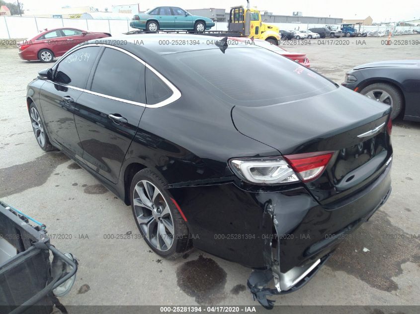 2015 CHRYSLER 200 C 1C3CCCCG8FN572996