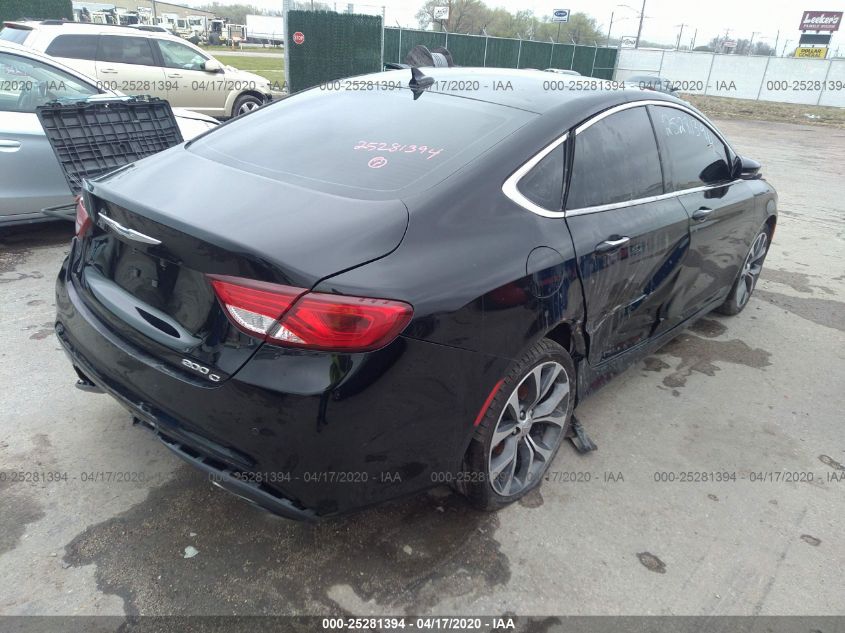 2015 CHRYSLER 200 C 1C3CCCCG8FN572996